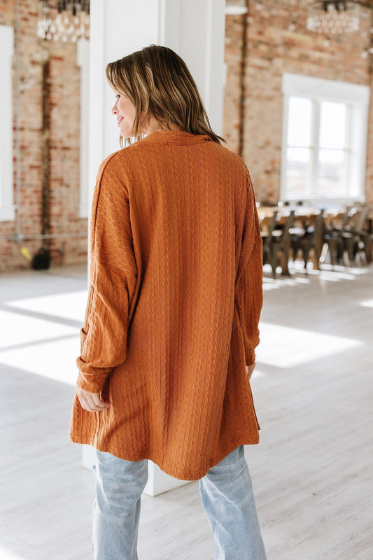Jerilyn Textured Knit Cardigan