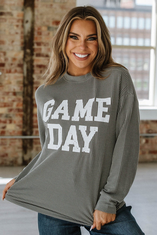Krista GAME DAY Long Sleeve Top | DROPSHIP